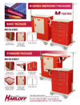 M-SERIES PEDIATRIC CART WITH MD30-EMG3 EMERGENCY ACCESSORIES 