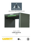metaldetector_Paragon User Manual metaldetector_Paragon User Manual
