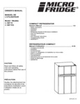 MicroFridge manual MicroFridge manual