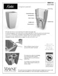 KOBI 26IN TALL PLANTER instructions