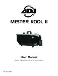 Mister Kool II - User Manual 2022-04-11 Mister Kool II - User Manual 2022-04-11