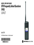 Motorola Solutions_MN005512A01-DTR_Series_Frequently_Asked_Questions
