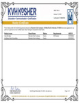Kosher Certification Kosher Certification