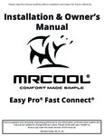 mrcool-ez-pro-br-en-01 Installation and Owner's Manual
