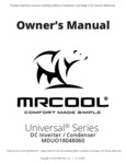 MRCOOL Condenser Owner's Manual MRCOOL Condenser Owner's Manual