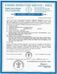 MS ADF Kosher Certificate