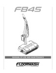 FB45 manual FB45 manual