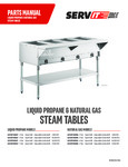 ServIt NG and LP Parts List