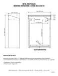 ND-1E Mounting Instructions With Scensibles ND-1E Mounting Instructions With Scensibles