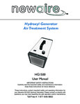 Newaire_HG1500_Hydroxyl_Generator_Air_Treatment_System_Manual Newaire_HG1500_Hydroxyl_Generator_Air_Treatment_System_Manual