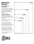 Noble Glass Rack Sizing Guide