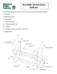 National Public Seating STP24 Assembly Instructions National Public Seating STP24 Assembly Instructions
