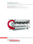 Nuova Simonelli Aurelia Wave Espresso Machine Manual