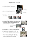 OASIS Aquabar-II-UV-Bulb-Install-Manual OASIS Aquabar-II-UV-Bulb-Install-Manual