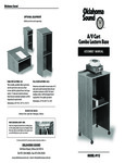 Oklahoma Sound Black Lectern Base Instructions Oklahoma Sound Black Lectern Base Instructions