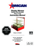 Omcan 21479 Manual Omcan 21479 Manual