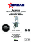Omcan BS-BR Manual