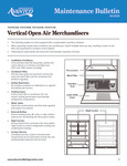 Open Air Merhandiser 193VOA Maintenance Bulletin