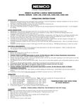 6480 Slant 2 Shelf Display Operation / Parts Manual 6480 Slant 2 Shelf Display Operation / Parts Manual