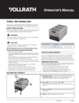 Vollrath 3-Well Rethermalizer Manual
