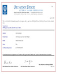 SunGlow Kosher Certificate