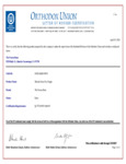 Frozen Bean Kosher Certificate