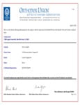 LouAna Kosher Certificate