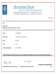 Sauce Craft Kosher Certificate