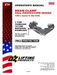 OZ Beam Clamp Fall Protection Manual