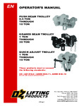 OZ Trolley Manual OZ Trolley Manual