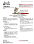 Paashe FP-1_32  Gravity Cup Airbrush Flow Pencil Manual