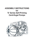 Pacer S Pump Assembly Instructions Pacer S Pump Assembly Instructions