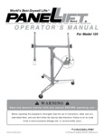 Paragon Pro Manufacturing Solutions Panellift Drywall Lift 125 Manual