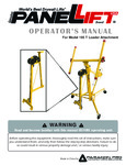 Paragon Pro Manufacturing Solutions Panellift Drywall Lift Loader 195 Manual