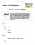 Passion Fruit Margarita Recipe