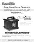 Powr-Flite PFPZ Ozone Generator Air Purifier with 12-Hour Timer - 60,000 cu. ft. Range manual Powr-Flite PFPZ Ozone Generator Air Purifier with 12-Hour Timer - 60,000 cu. ft. Range manual