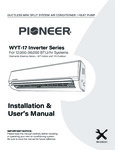 Pioneer WYT17 Installation_User Manual