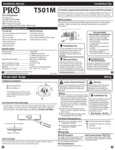 PM-T501-IM-Installation-Manual-Alitho-1810 PM-T501-IM-Installation-Manual-Alitho-1810