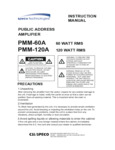 PMM120A manual PMM120A manual