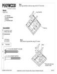 POLYWOOD FDT37 Farmhouse Assembly Instructions POLYWOOD FDT37 Farmhouse Assembly Instructions