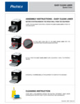 Pratica Easy Clean Liner Instructions