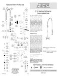 Installation Instructions, Deck Mount 8" Centers
