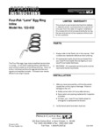 Prince Castle 122-032 Four-Pak Egg Rings with Handle User Manual