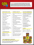 Flex Seal Product Info Sheet