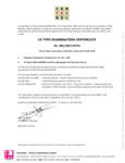 proflex_9000_ce_certificate