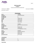 king nutter butter spec sheet and nutrition