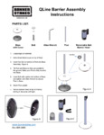 QLine Barrier Assembly Instructions