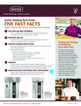 Baxter_Rack Ovens Five Fast Facts_Foodservice_Sell Sheet