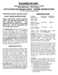 Rainbowair_5200_Ozone_Generator_Manual Rainbowair_5200_Ozone_Generator_Manual