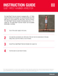 QUIET PIPE HAMMER ARRESTOR,1/2 IN MALE SWT/PRESS,AA,STRAIGHT instructions QUIET PIPE HAMMER ARRESTOR,1/2 IN MALE SWT/PRESS,AA,STRAIGHT instructions